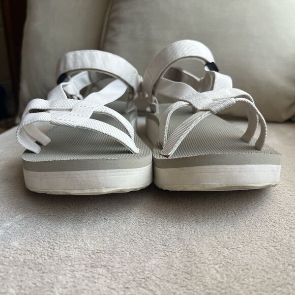 Teva Arivaca Midform Birch Cream Sandal Women 11 Comfort Adjustable Strap Casual - Picture 12 of 16